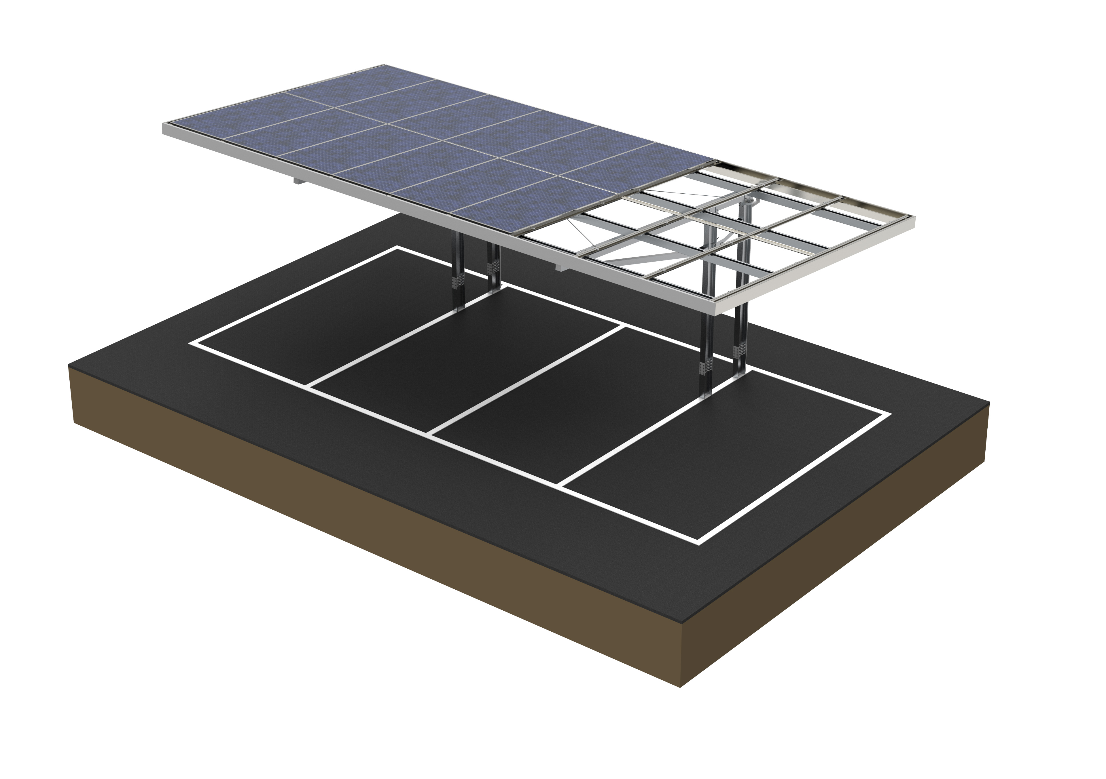 Single Row Tracking System